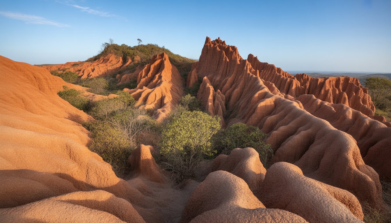 Circuit Madagascar sur un plateau en Madagascar - Photo paysage