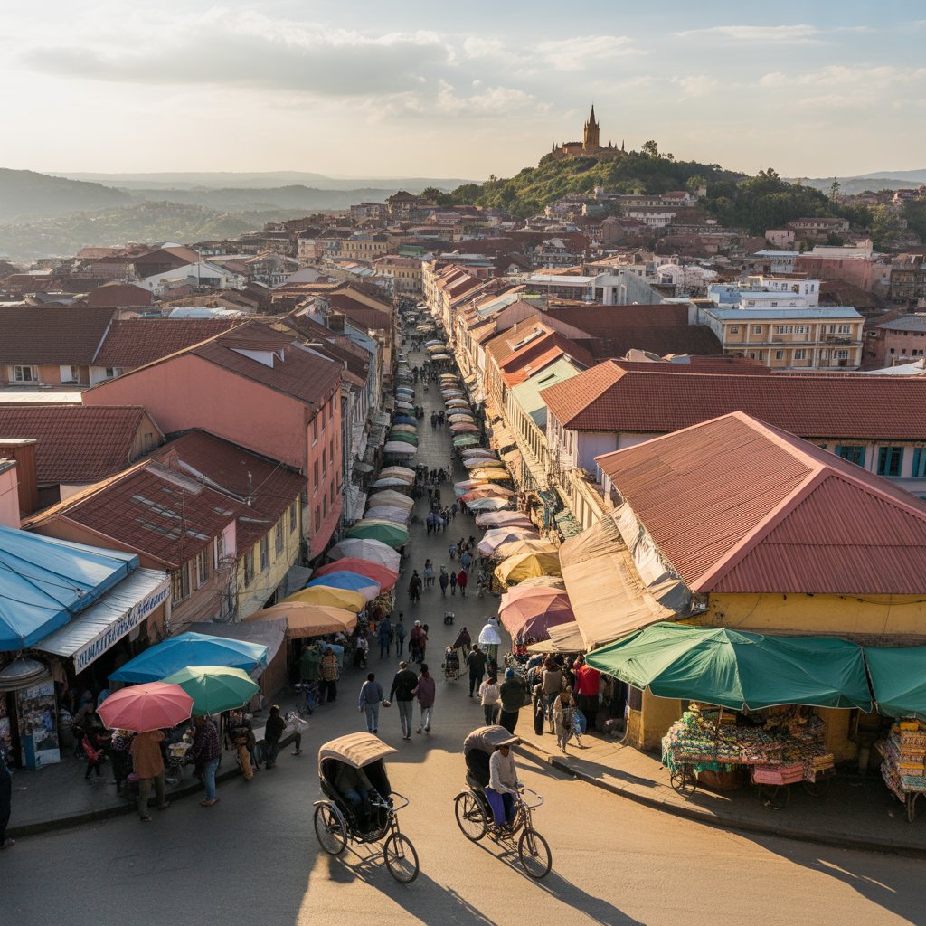 Photo du circuit Madagascar sur un plateau en Madagascar - Vue 1