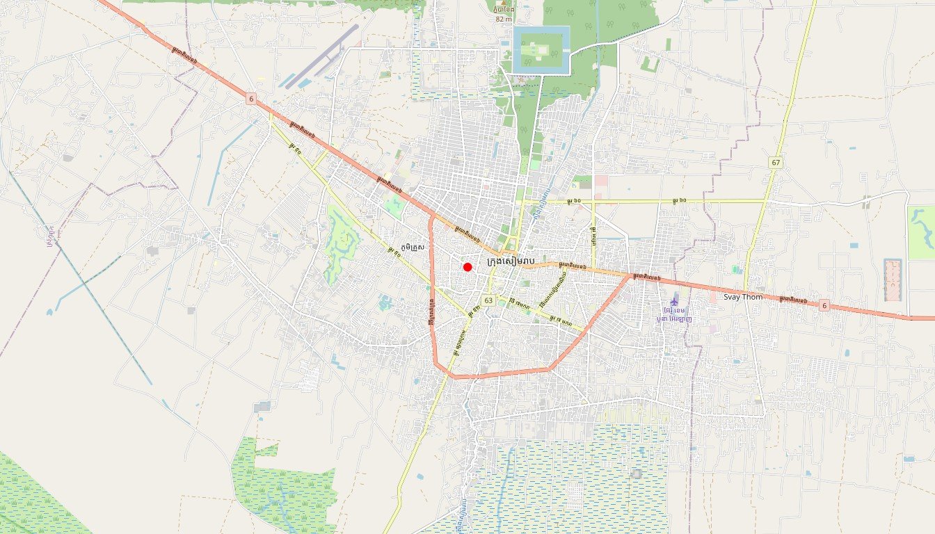 Carte de l'itinéraire du circuit Circuit King Mékong en Laos, Cambodge