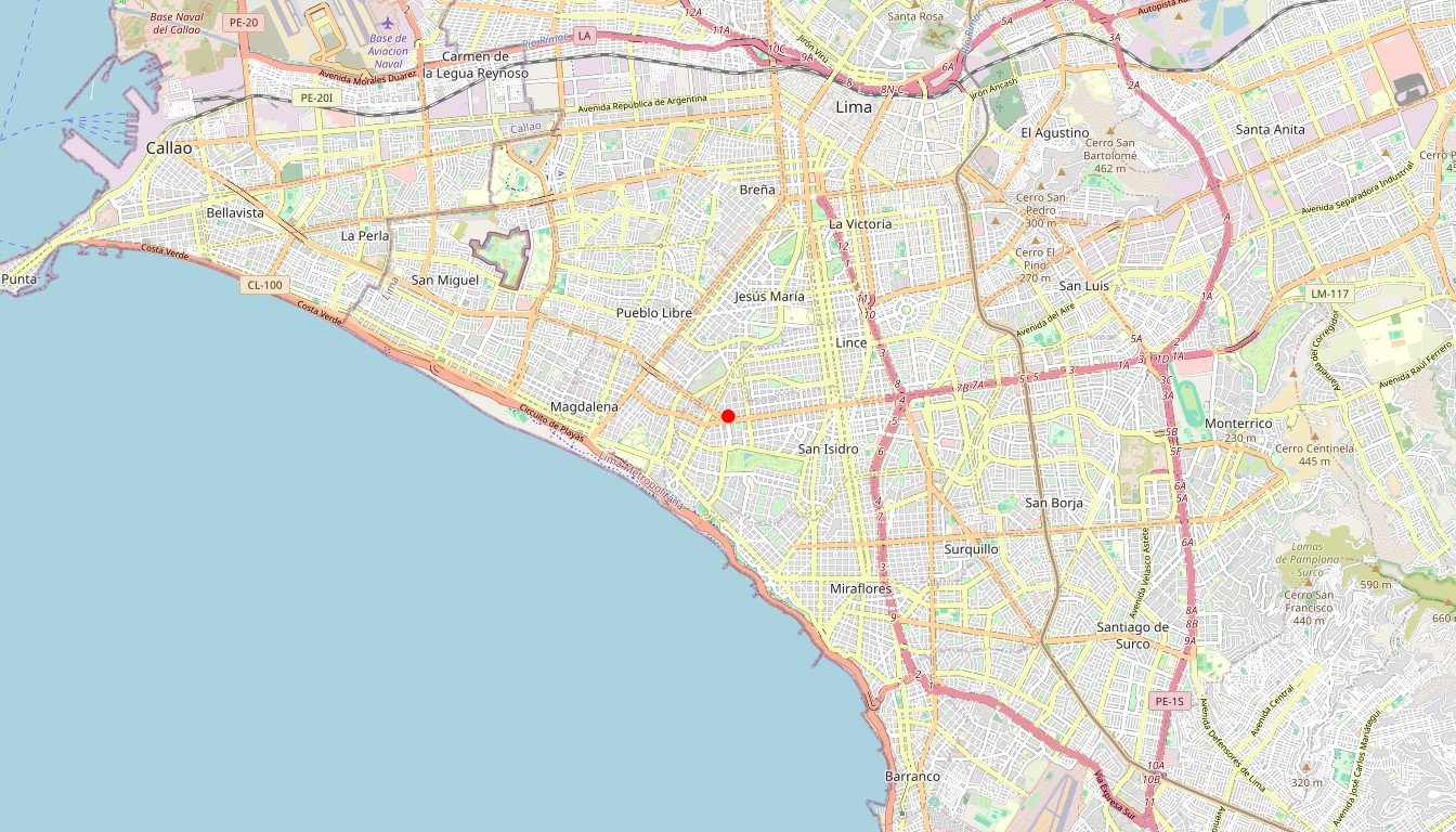 Carte de l'itinéraire du circuit Circuit Pérou - Bolivie en Pérou, Bolivie