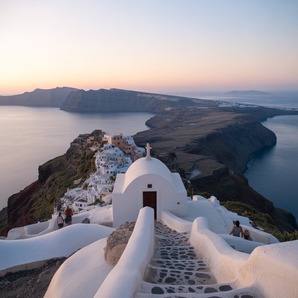 Photo du circuit Grande bleue et maisons blanches en Grèce - Vue 6