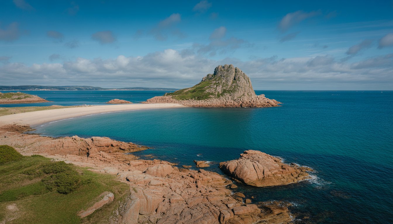 Circuit Côte de granit rose et île de Bréhat en France - Photo paysage