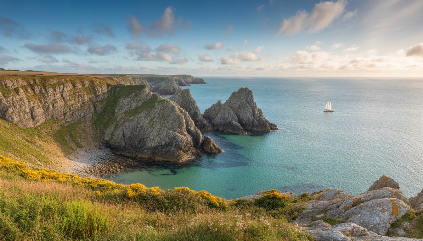Circuit La presqu’île de Crozon et Ouessant en France - Photo paysage