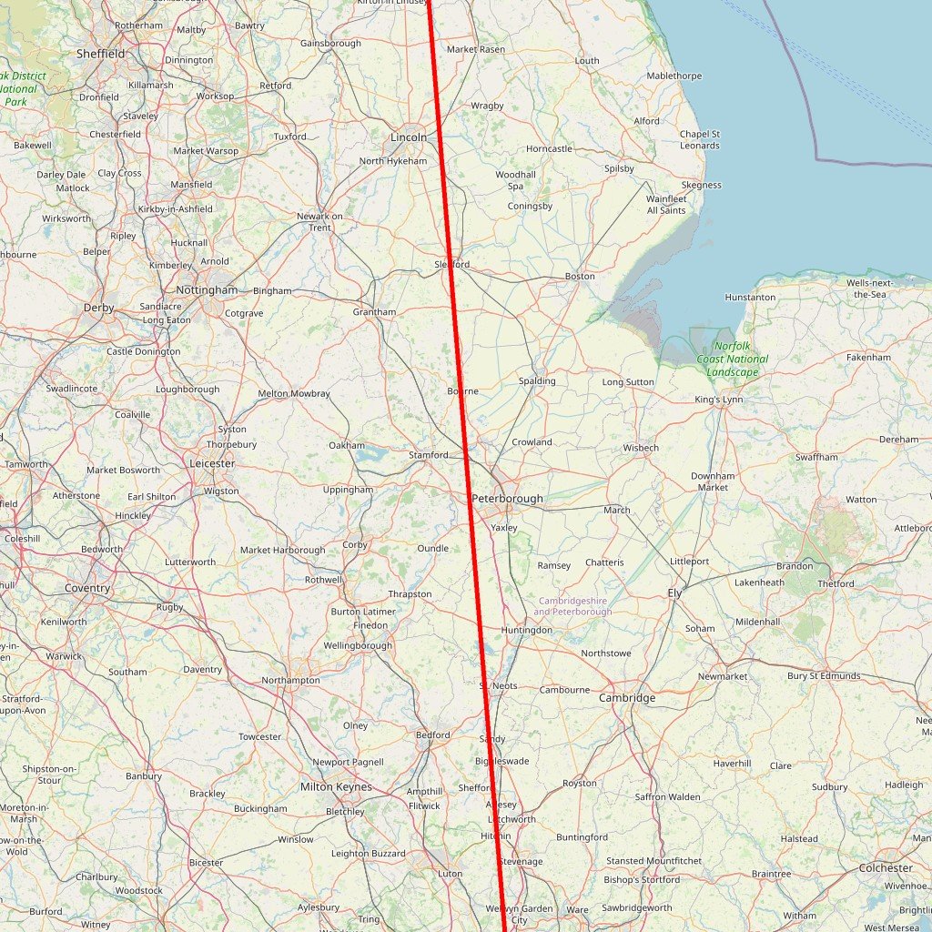 Carte de l'itinéraire du circuit Bretagne - Les îles anglo-normandes en Royaume-Uni