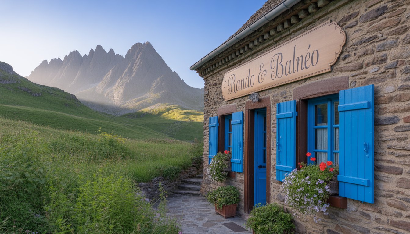 Circuit Rando & balnéo dans les Pyrénées en France - Photo paysage