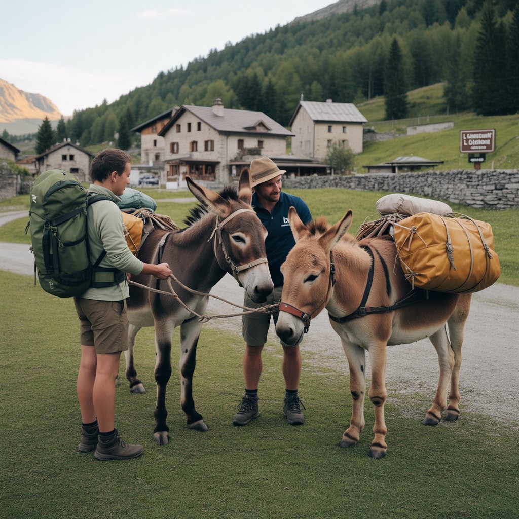 Photo du circuit En vadrouille avec mon âne en Chartreuse en France - Vue 1