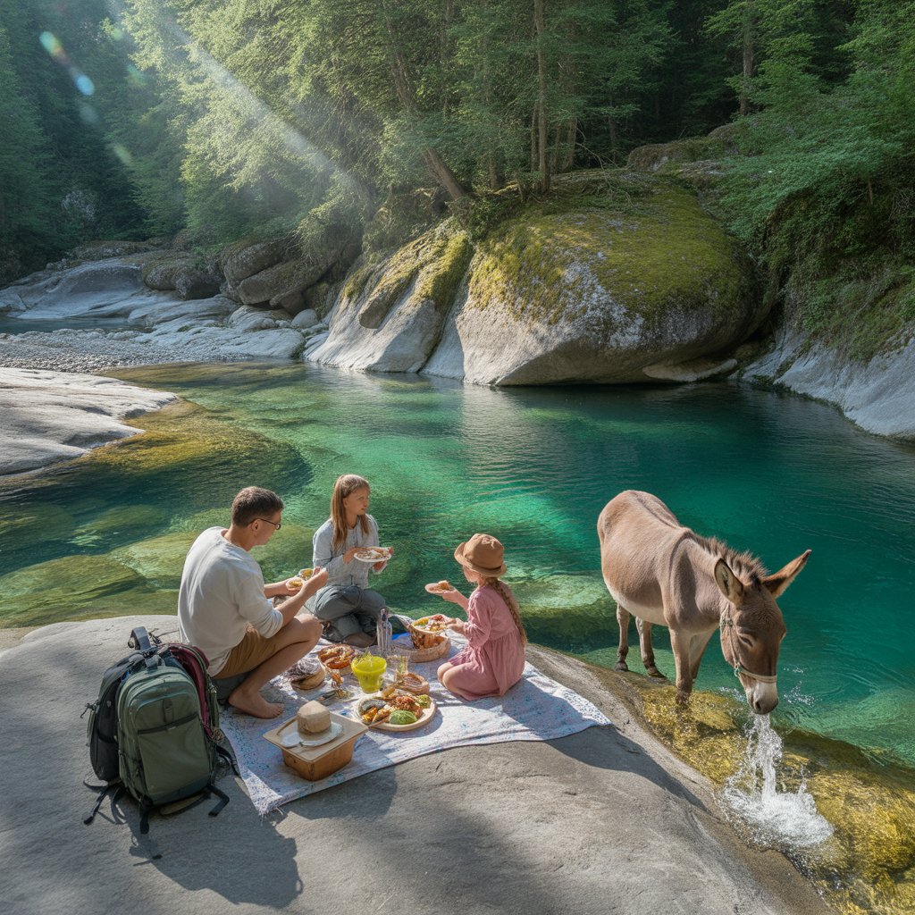 Photo du circuit En vadrouille avec mon âne en Chartreuse en France - Vue 3