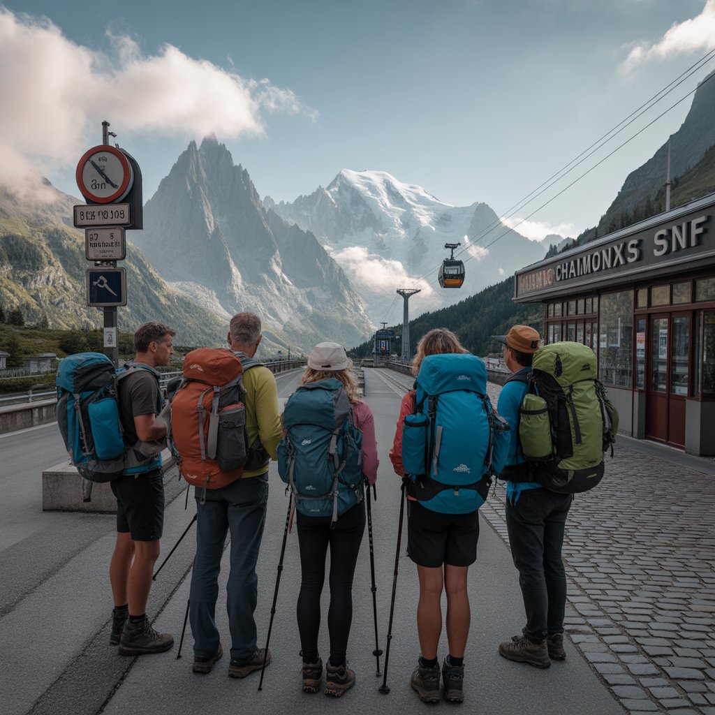 Photo du circuit Grand Tour du Mont Blanc en France - Vue 1