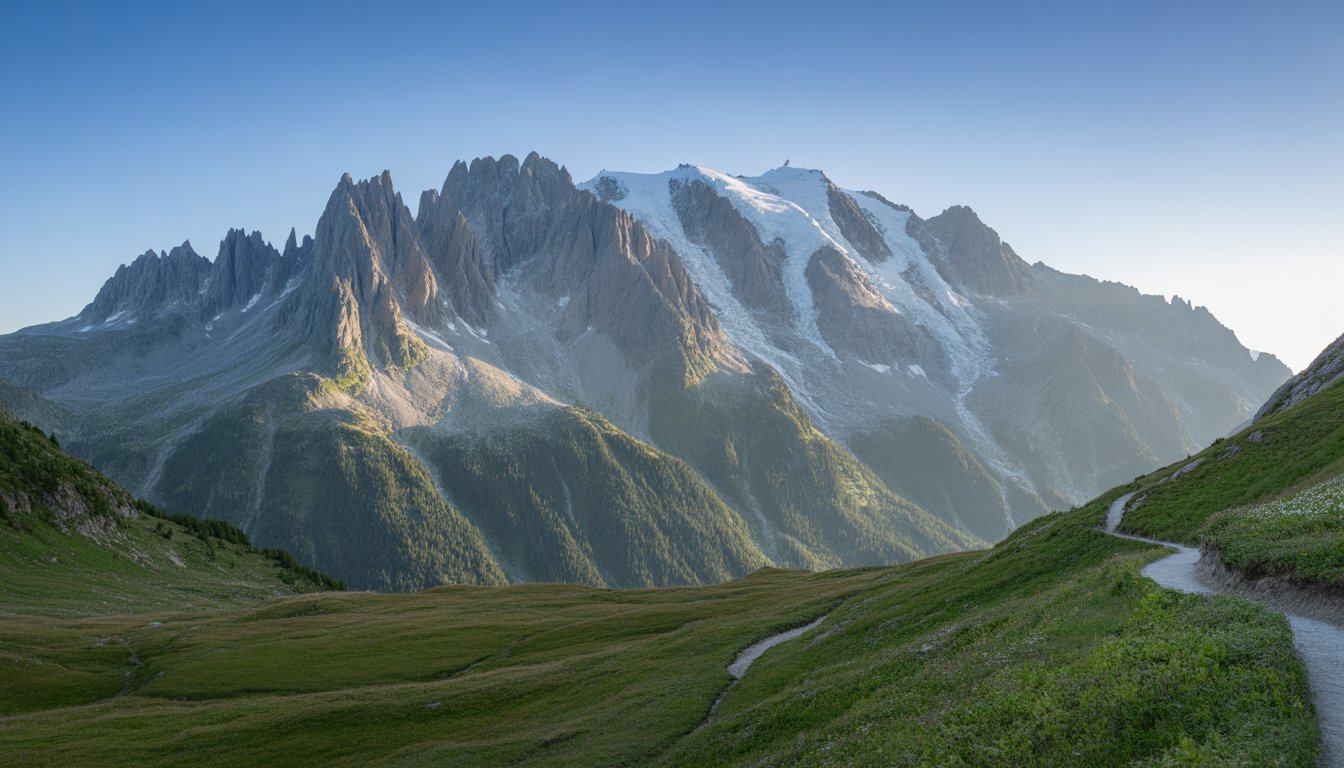 Circuit Tour du Mont Blanc Nord en France - Photo paysage