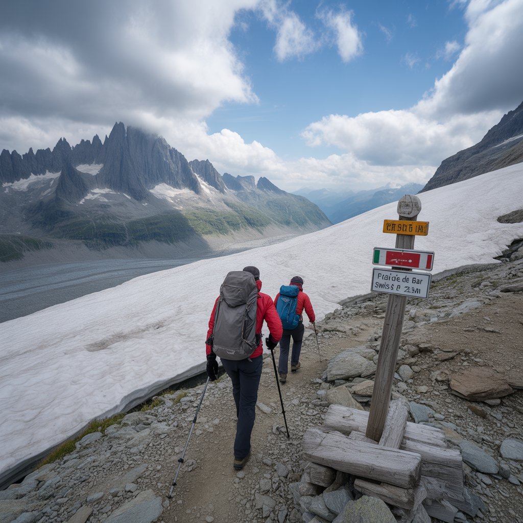 Photo du circuit Tour du Mont Blanc Nord en France - Vue 2