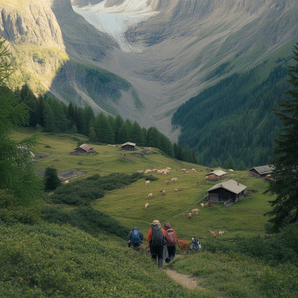 Photo du circuit Tour du Mont Blanc Sud en France - Vue 3