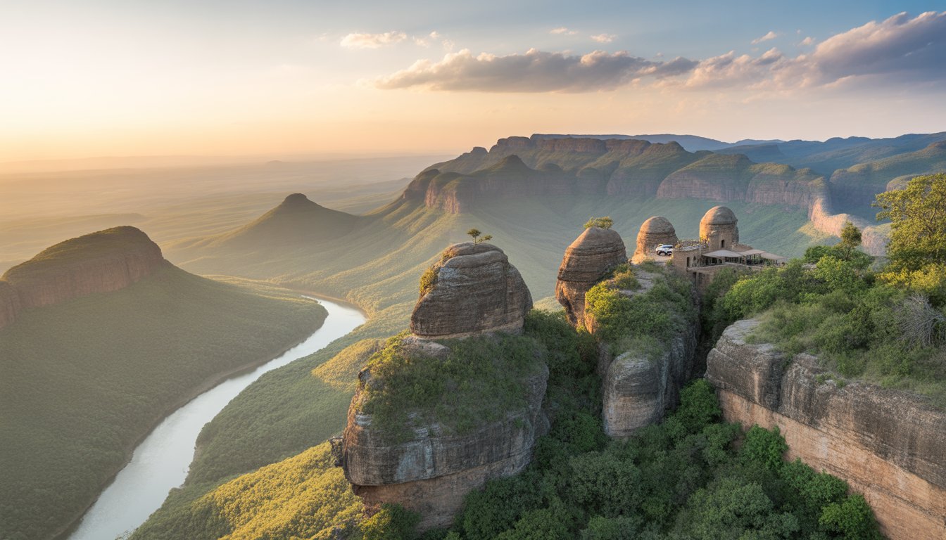 Safari en Afrique du Sud : traversée sud-nord du Kruger en 4x4 avec tente de toit et nuits en pleine brousse en Afrique du Sud - Photo paysage