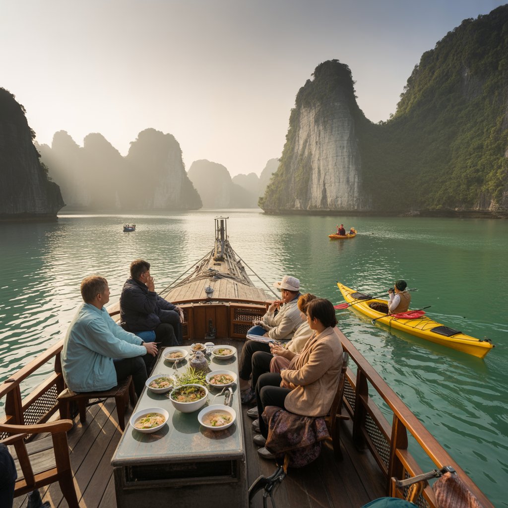 Photo du circuit Voyage au Vietnam: randonnées en Pù Luông, croisière en baie d’Ha Long et découvertes d’Hanoï, avec extension à Hué et Hoi An en Vietnam - Vue 4