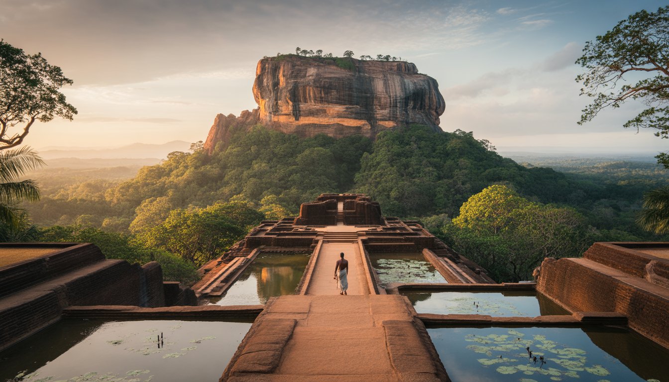 Circuit Sri Lanka hors des sentiers: aventure de Colombo à Jaffna en passant par Udawalawe et Sigiriya, le rocher du Lion en Sri Lanka - Photo paysage
