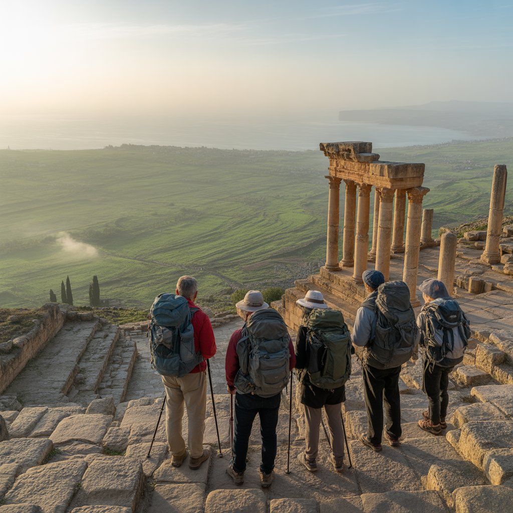 Photo du circuit Randonner sur le Jordan Trail : d'Um Qais à la mer Rouge, une traversée sauvage de la Vallée du Jourdain en Jordanie - Vue 1