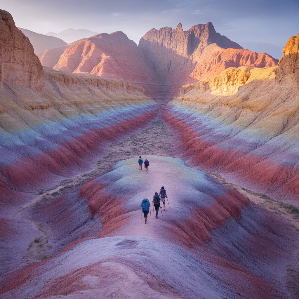Photo du circuit Pétra et Wadi Rum : traversée colorée entre vallée arc-en-ciel et déserts rougeoyants en Jordanie - Vue 5