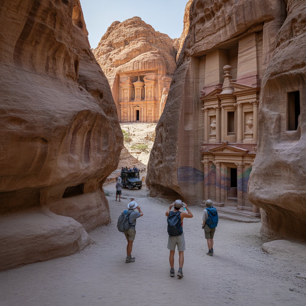 Photo du circuit Aventure jordanienne : d'Amman à Pétra via le Wadi Rum, la Mer Morte et Jerash en Jordanie - Vue 4