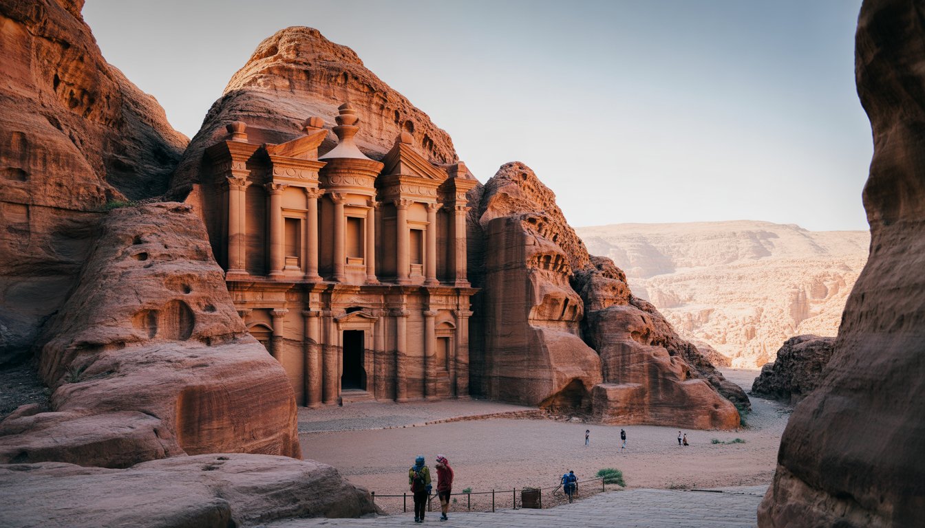 Circuit Aventure jordanienne en petit groupe : Pétra, Wadi Rum et Mer Morte en Jordanie - Photo paysage