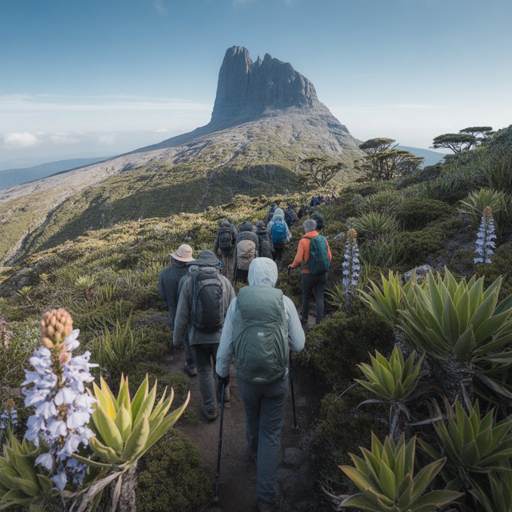 Photo du circuit Ascension du Kilimandjaro par la voie Marangu en Tanzanie - Vue 3