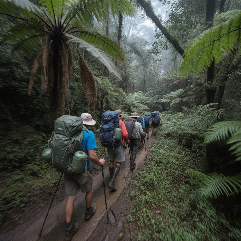 Photo du circuit Trekking groupé Kilimandjaro par la voie Machame en Tanzanie - Vue 3