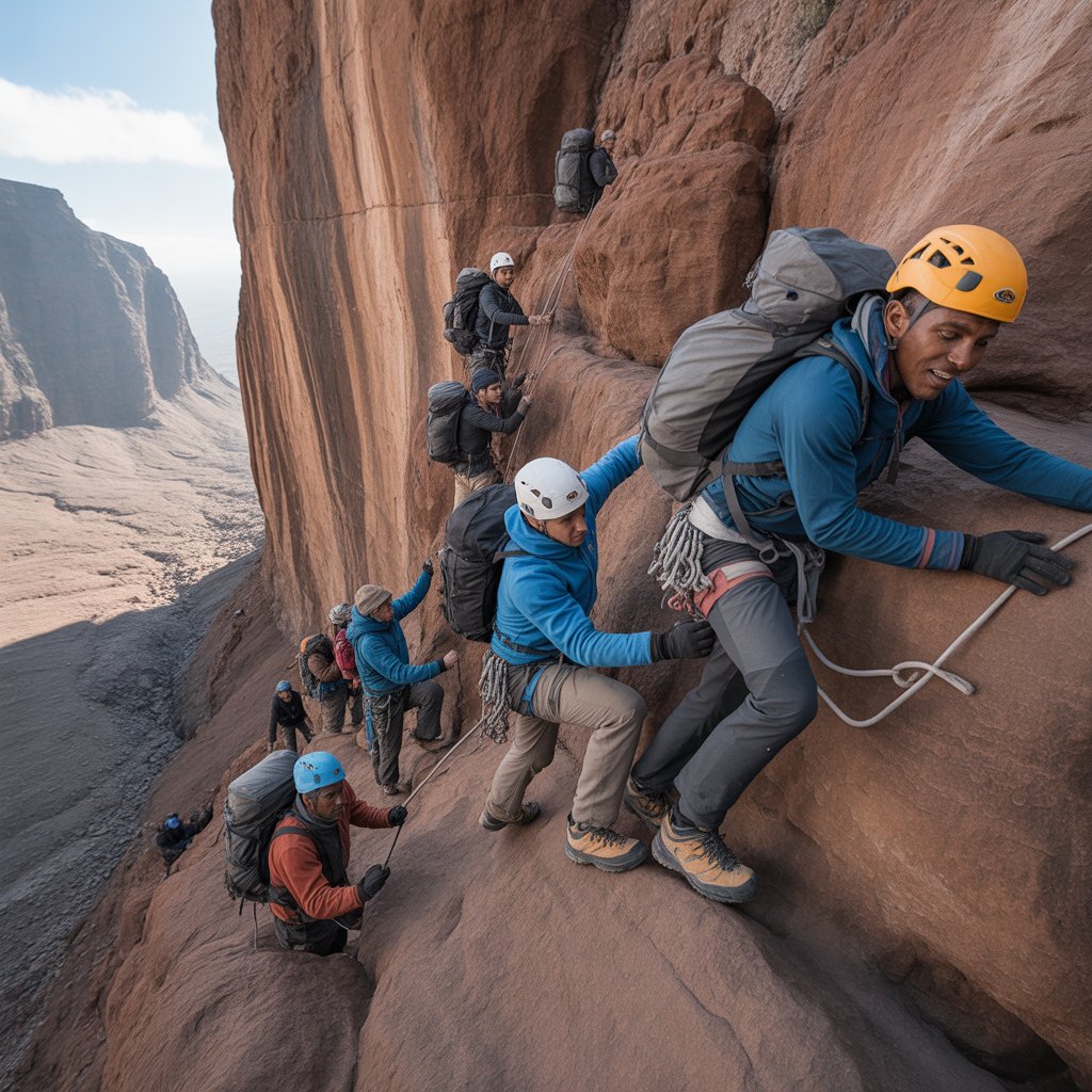 Photo du circuit Trekking groupé Kilimandjaro par la voie Machame en Tanzanie - Vue 5