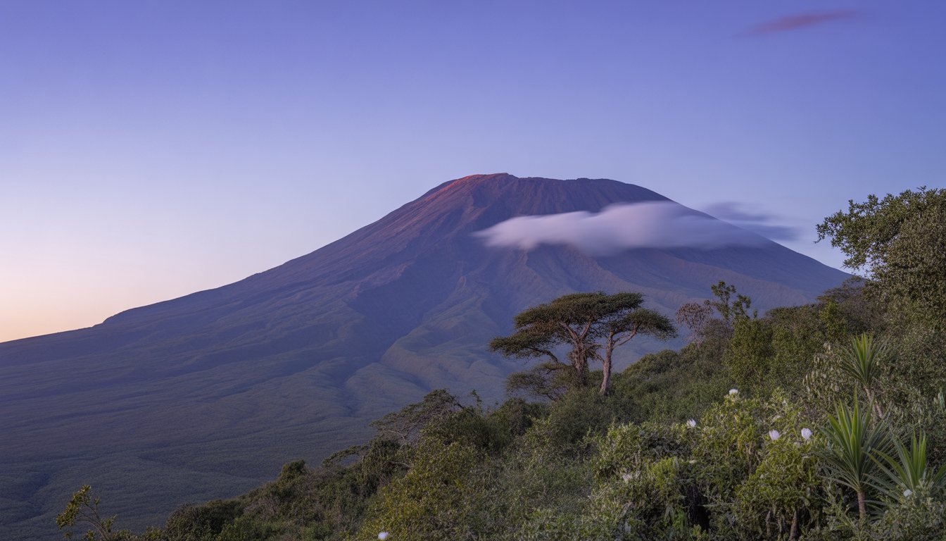 Circuit Ascension du Mont Meru en Tanzanie - Photo paysage