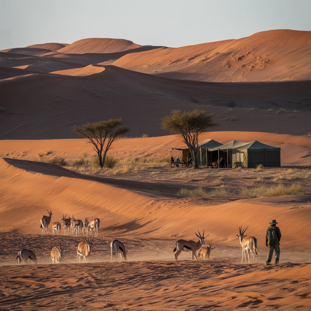 Photo du autotour en Namibie : Road Trip du Désert du Kalahari à Etosha en Namibie - Vue 2