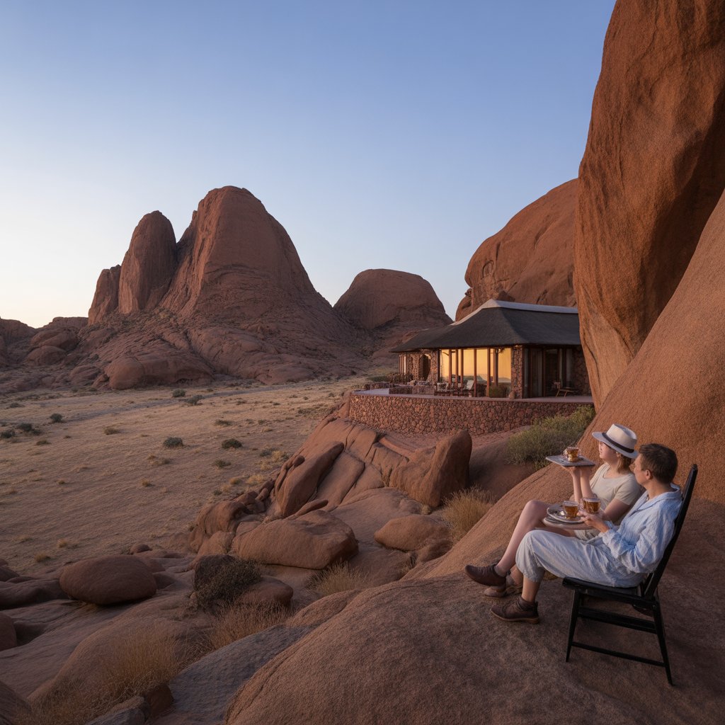 Photo du circuit de la Namibie aux Chutes Victoria tout en Lodge en Namibie - Vue 3