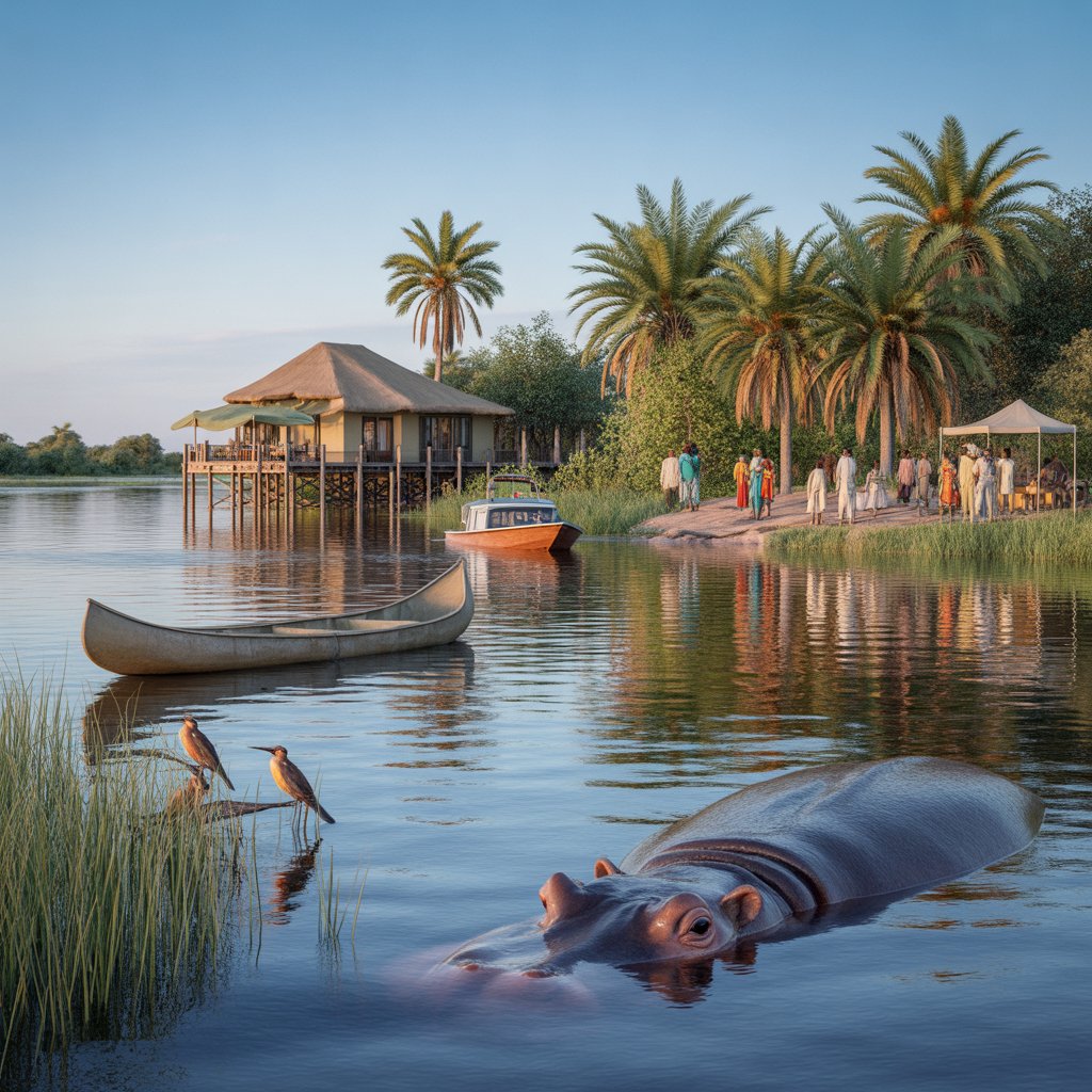 Photo du circuit de la Namibie aux Chutes Victoria en Bivouac et Lodge en Namibie - Vue 5