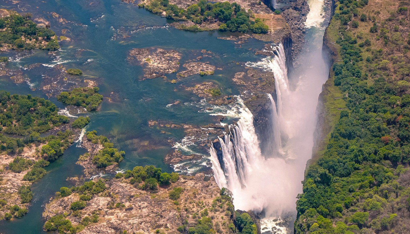 Circuit de la Namibie aux Chutes Victoria en Bivouac et Lodge en Namibie - Photo paysage
