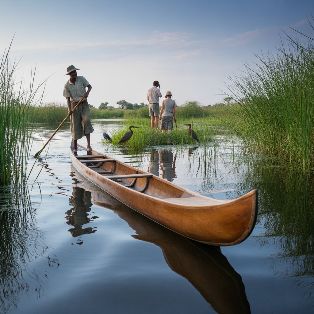 Photo du safari Voyage du delta de L’Okavango aux Chutes Victoria en Zambie - Vue 3