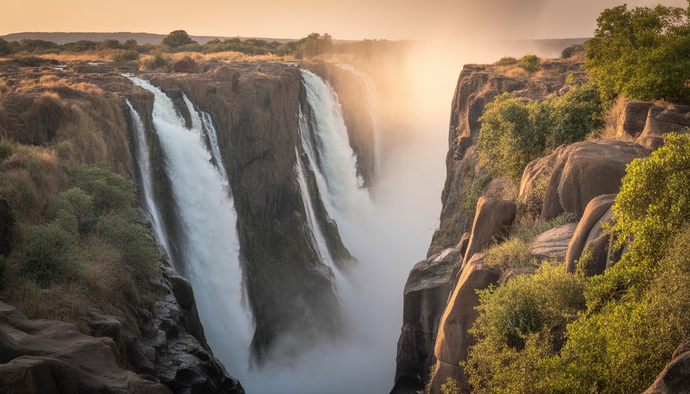 Circuit De la Namibie aux Chutes Victoria en Namibie - Photo paysage