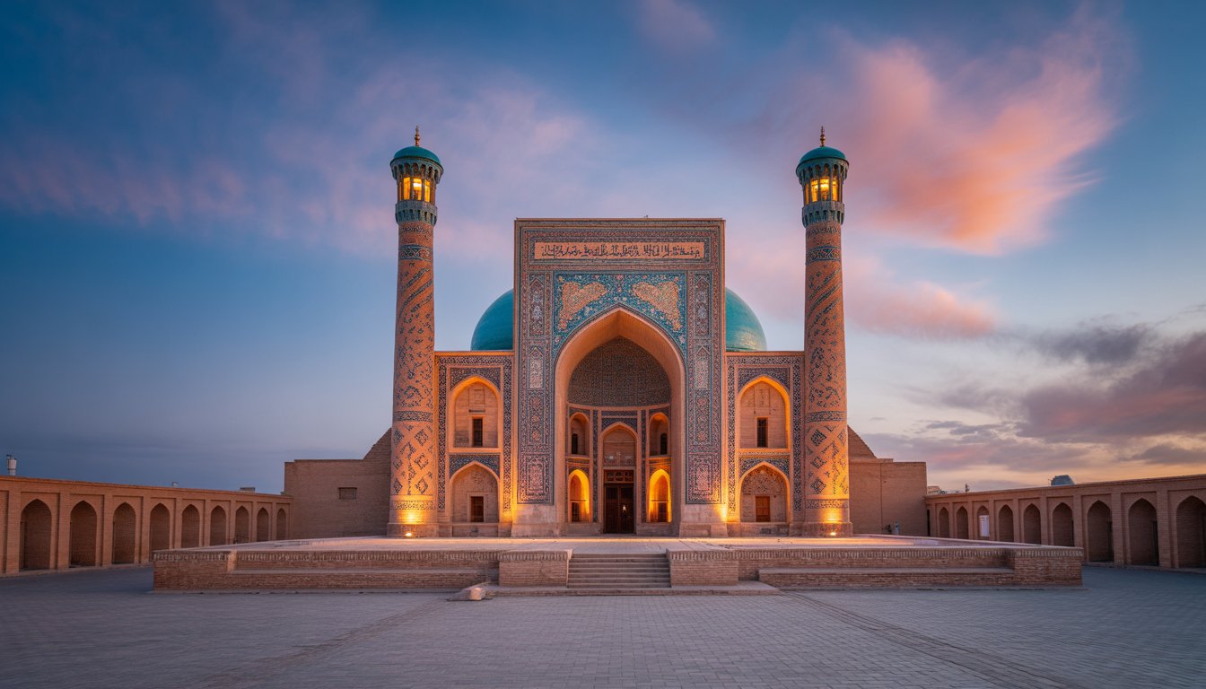 Mausolée de Khoja Ahmed Yasawi (Turkestan) en Kazakhstan - Photo