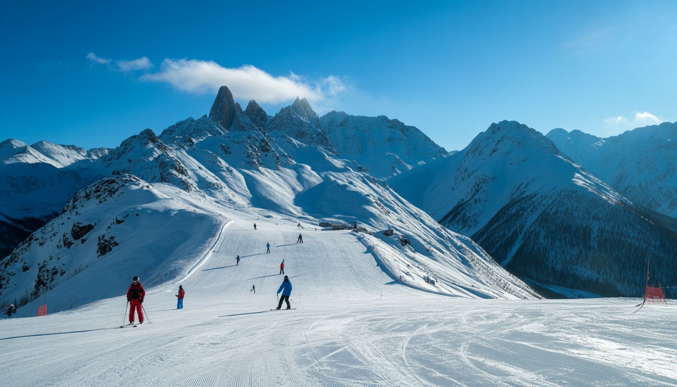 Shymbulak en Kazakhstan - Photo