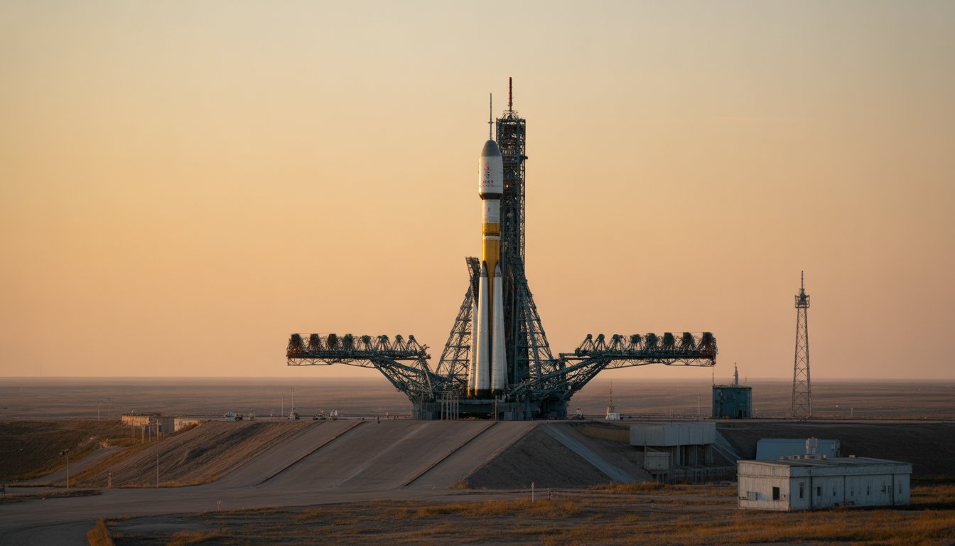 Baïkonour (cosmodrome) en Kazakhstan - Photo