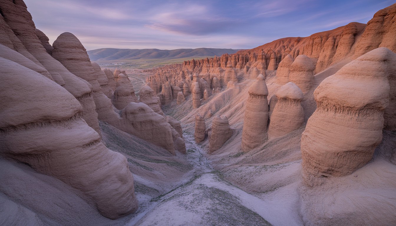 Gorges de Skazka (Fairy Tale Canyon) en Kirghizistan - Photo