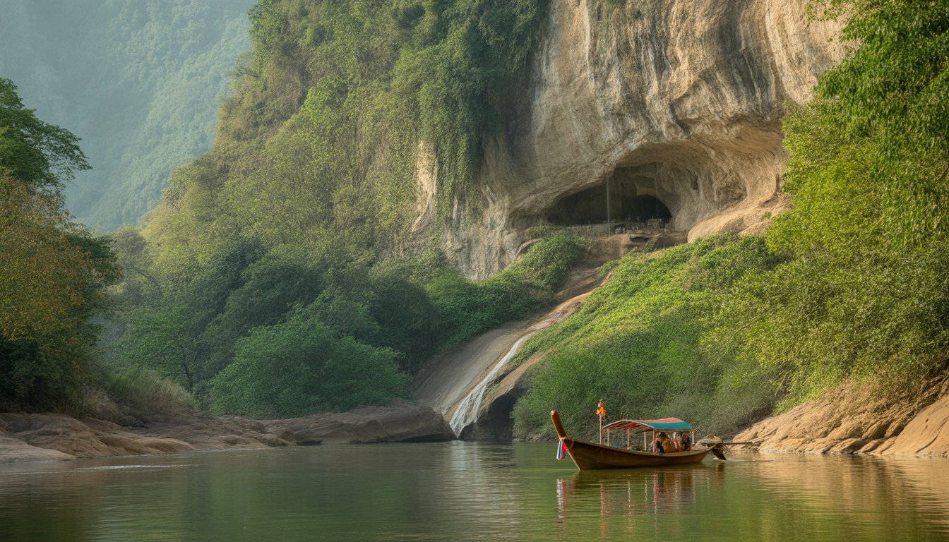 Grottes de Pak Ou en Laos - Photo