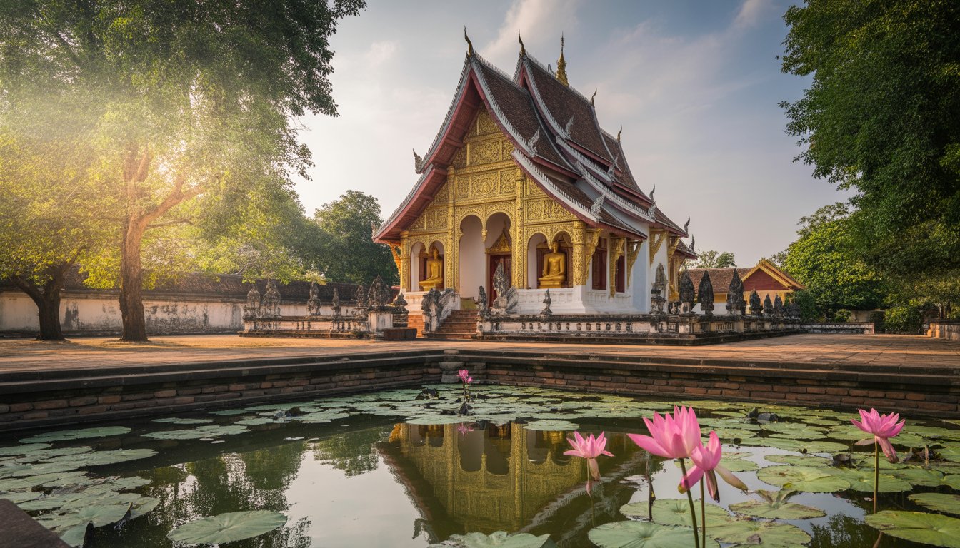 Wat Si Saket en Laos - Photo