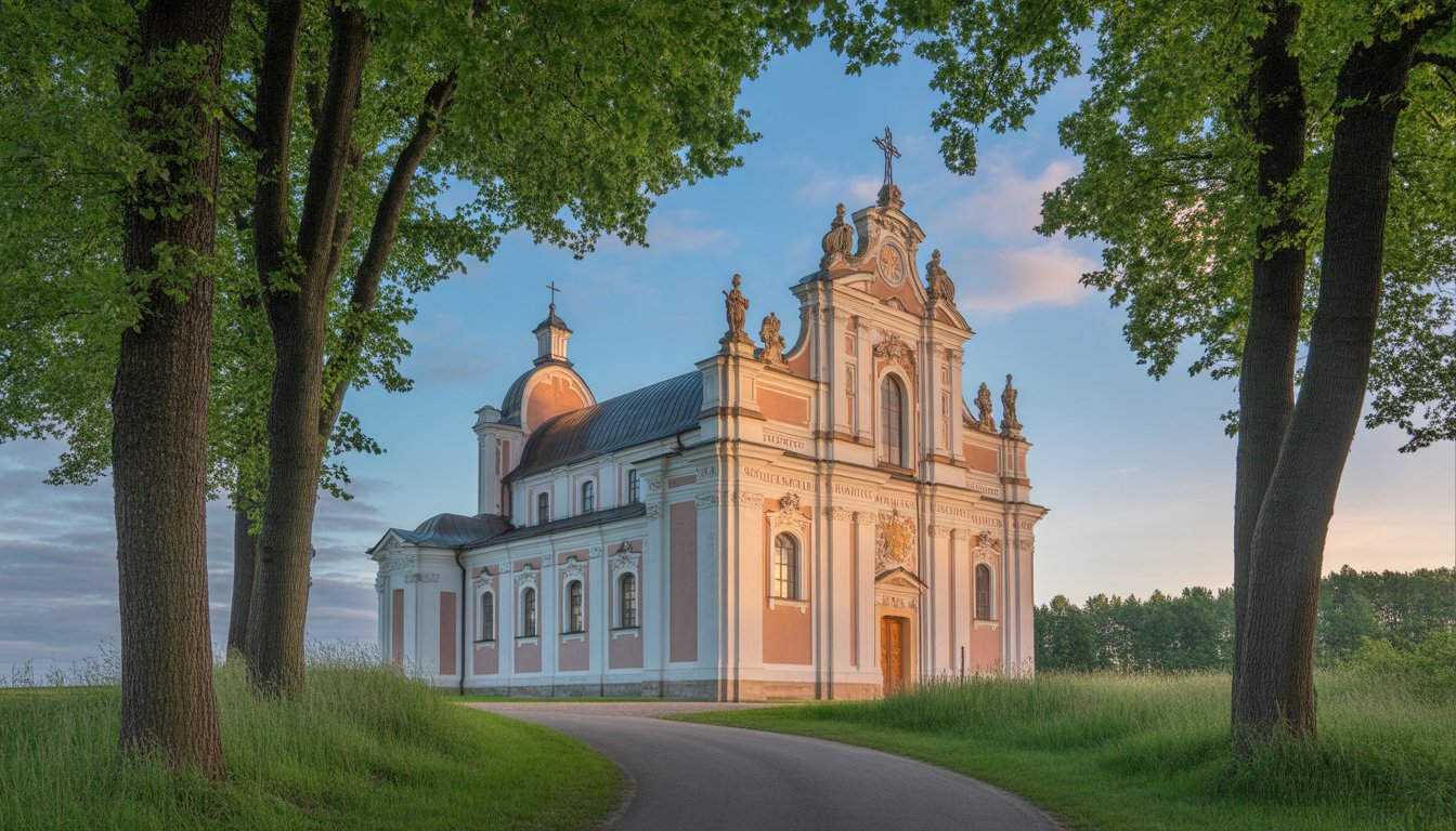Basilique d'Aglona en Lettonie - Photo