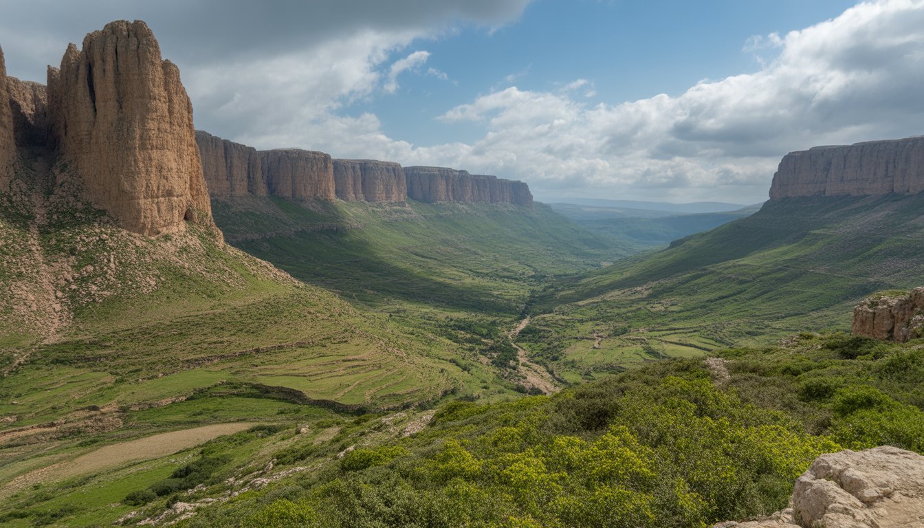 Vallée de la Qadisha (Kadisha Valley) en Liban - Photo