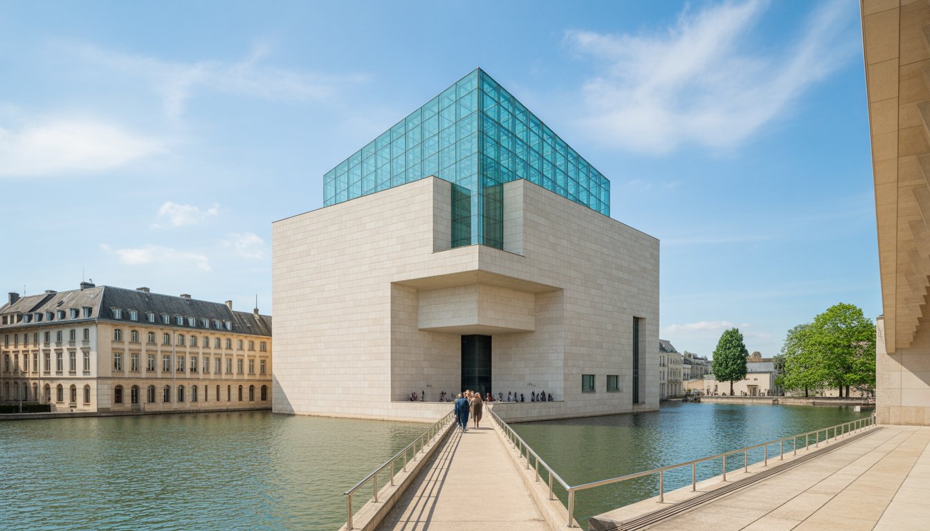 Musée d'Art Moderne Grand-Duc Jean (MUDAM) en Luxembourg - Photo
