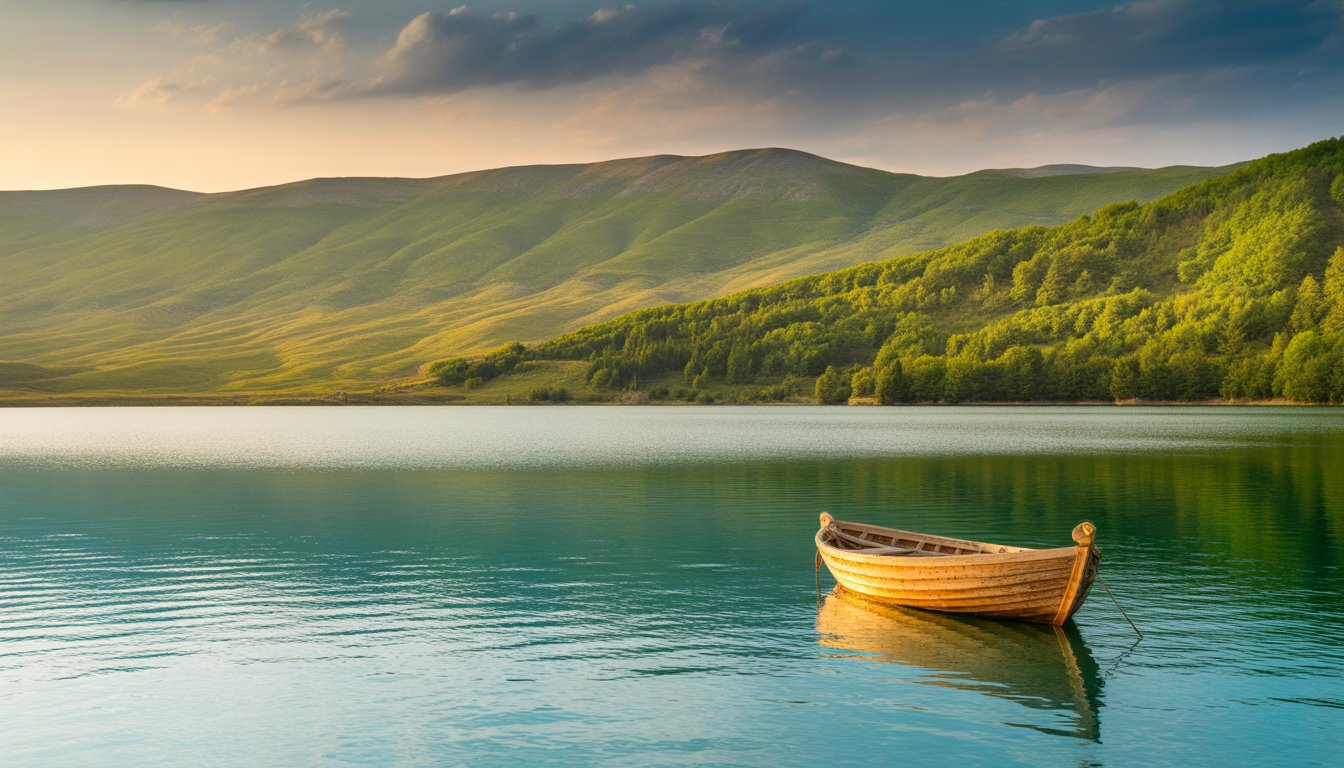 Lacs de Prespa en Macédoine du Nord - Photo