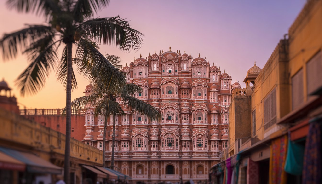Jaipur (la ville rose) en Inde - Photo