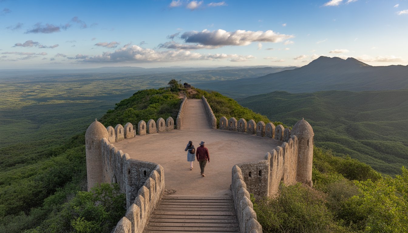 Fort-Dauphin (Tolagnaro) et Parc national d'Andohahela à proximité en Madagascar - Photo
