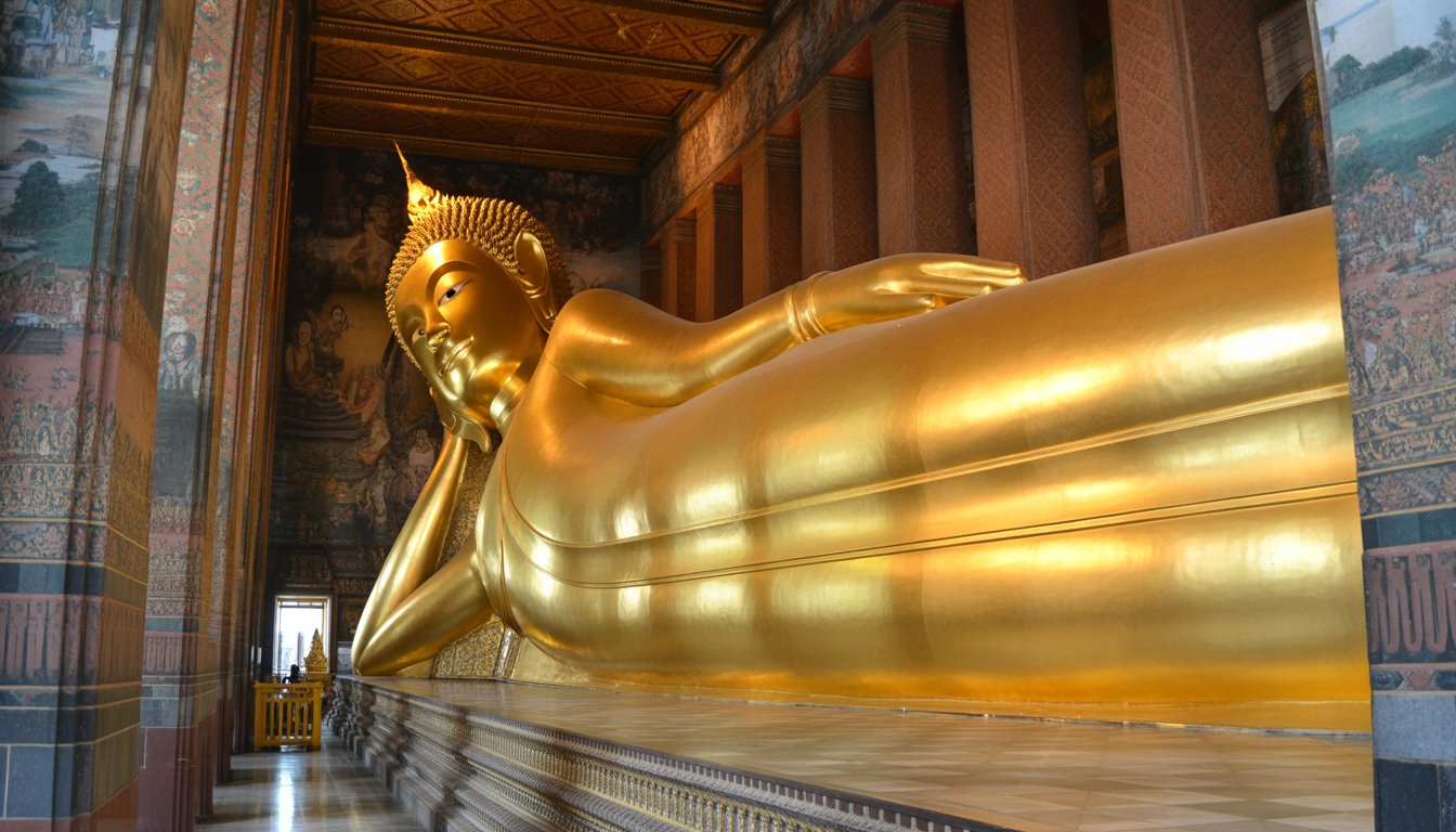 Wat Pho (Bouddha Couché) en Thaïlande - Photo