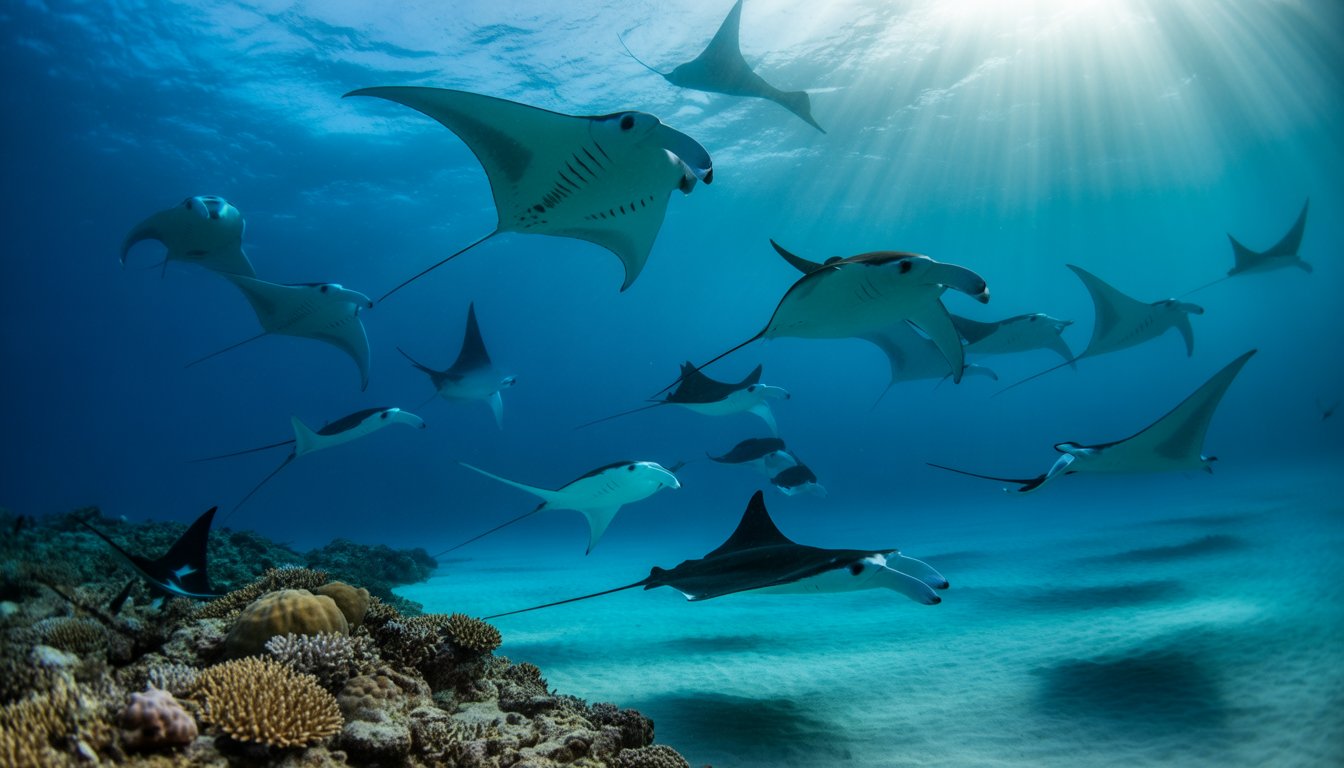 Hanifaru Bay en Maldives - Photo