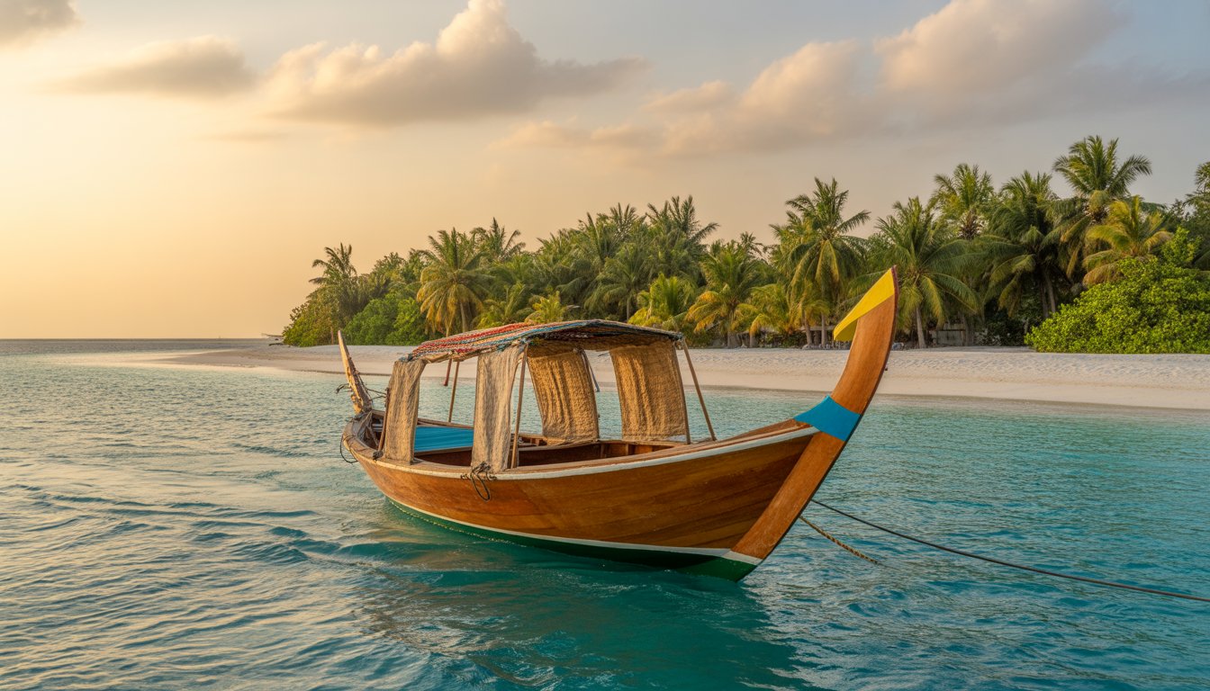 Maafushi en Maldives - Photo