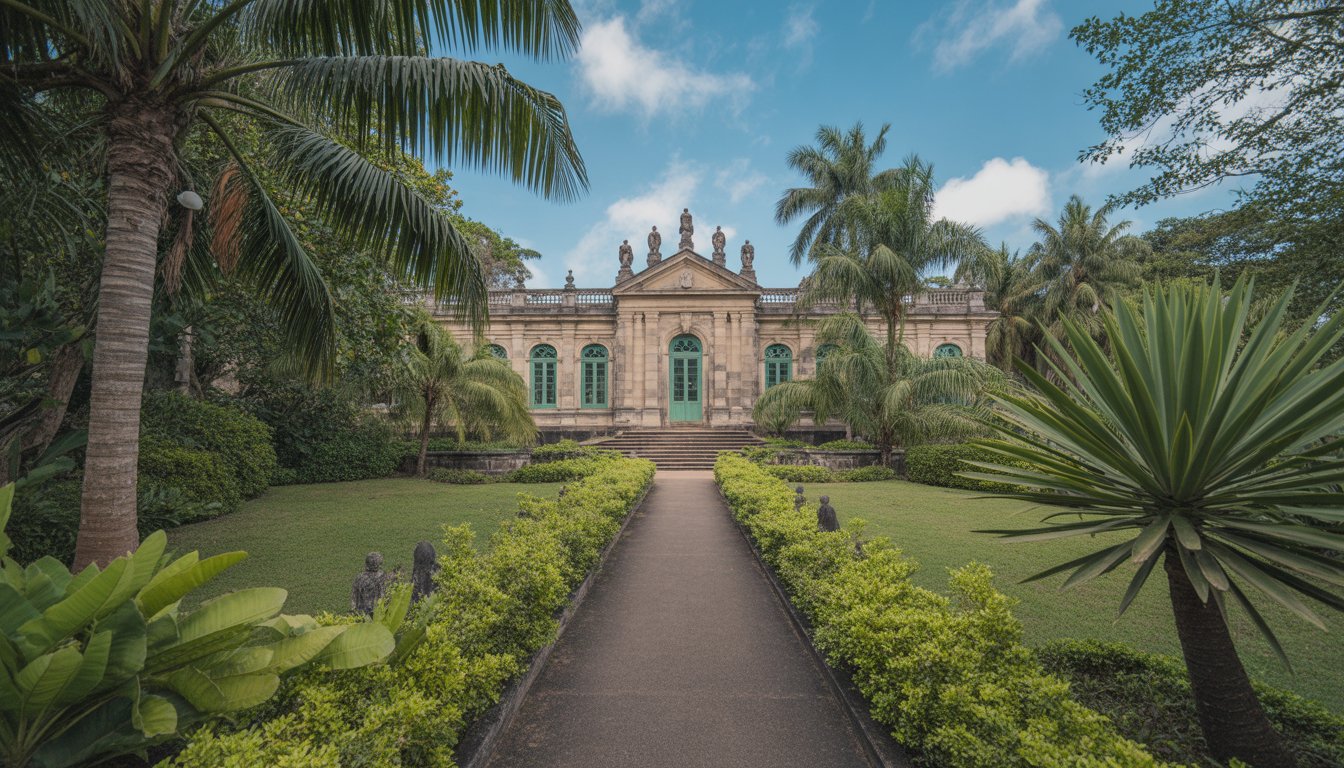 Jardin botanique Sir Seewoosagur Ramgoolam (Pamplemousses) en Maurice - Photo