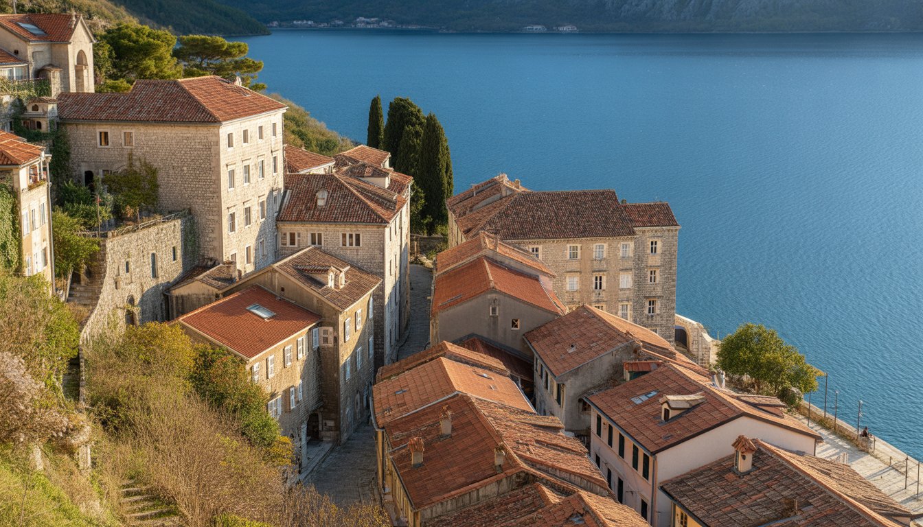 Vieille ville de Kotor en Monténégro - Photo