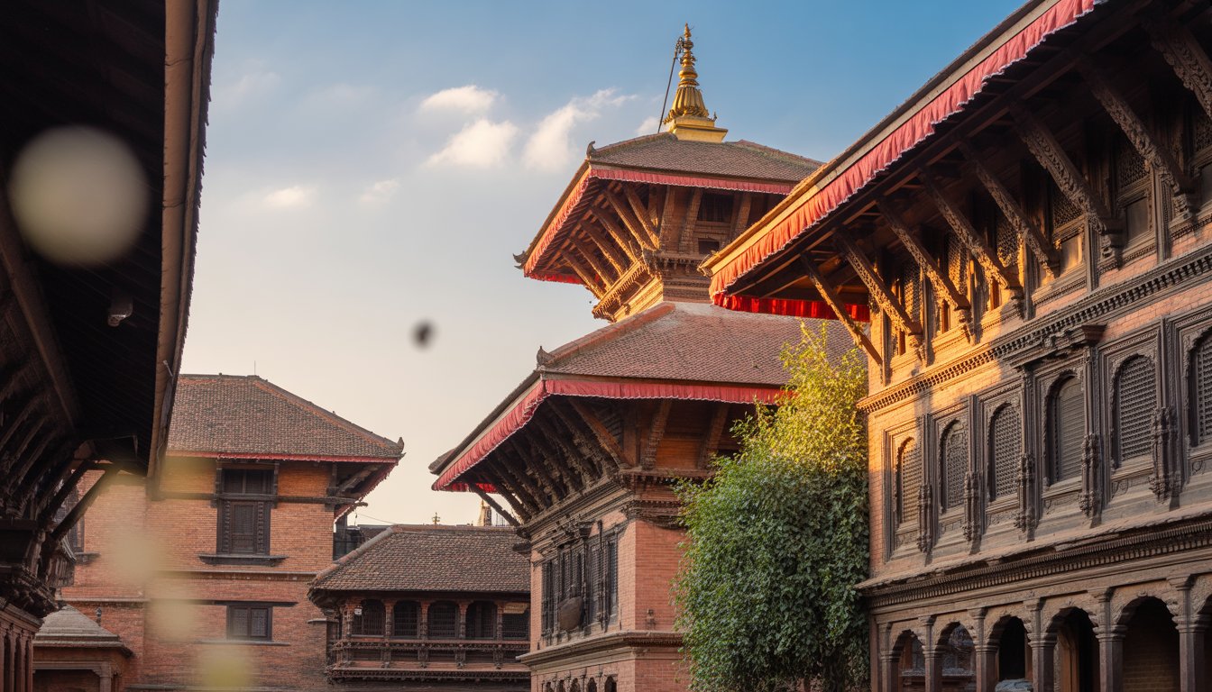 Bhaktapur Durbar Square en Népal - Photo